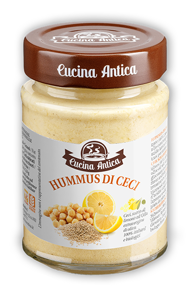 Hummus di ceci Bio (Hummus de garbanzos ecológico)